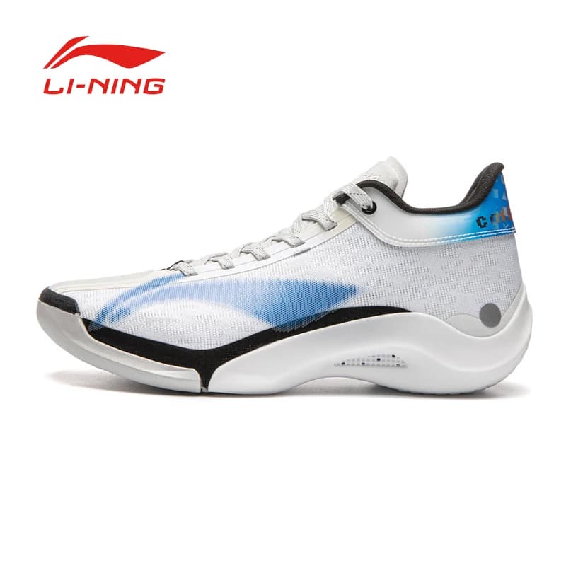 LI NING Men mid-top basketball shoes with stability, wear resistance, anti-slip, cushioning, and rebound performance - 2