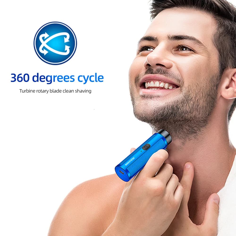 Rechargeable USB Mini Shaver Electric Shaving Tools Electric Shaver Rechargeable Razor Epilator Women's Shaving Machine for Men - 2