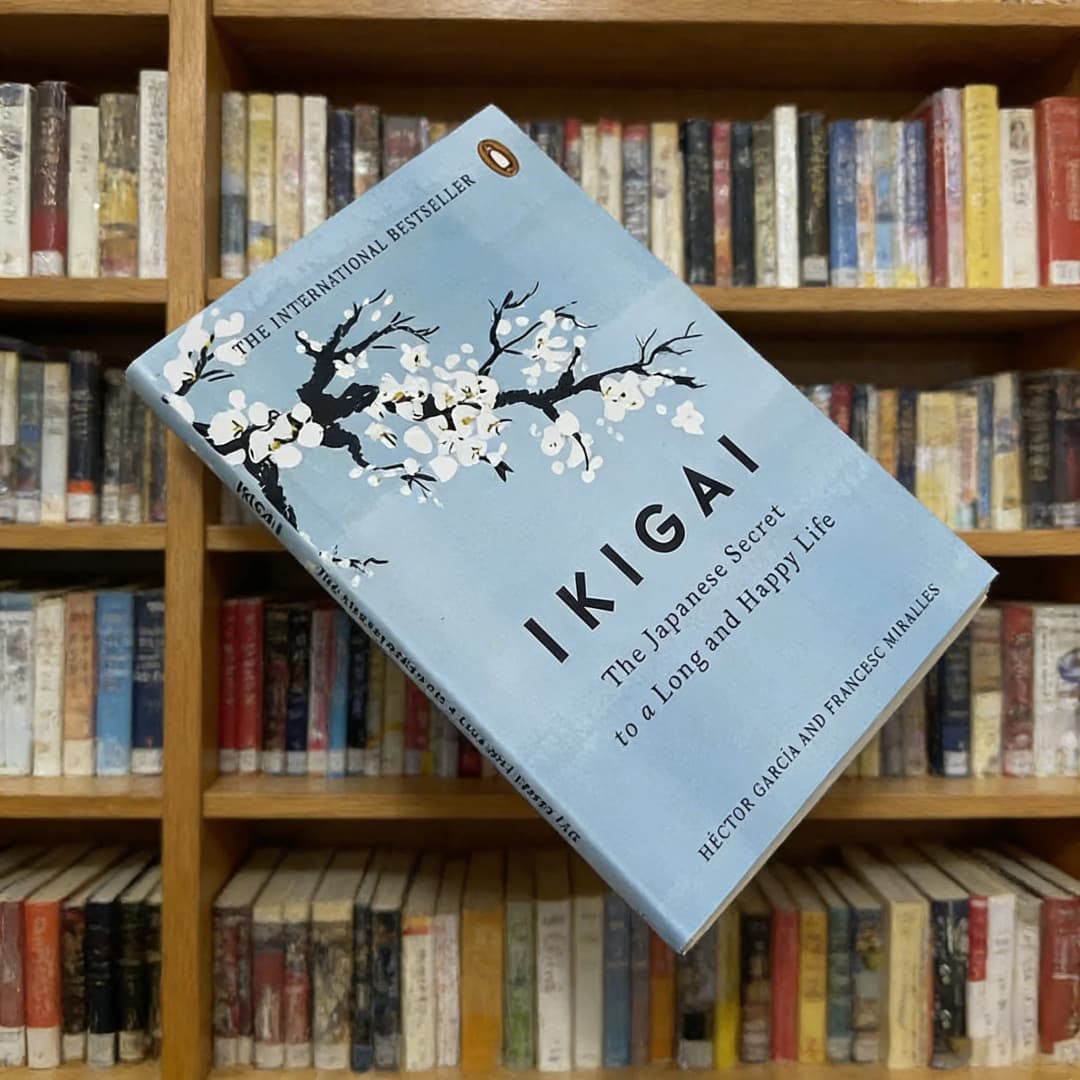 Ikigai ：The Japanese Secret Philosophy for A Happy Healthy By Hector Garcia Book Rebuilding Happiness