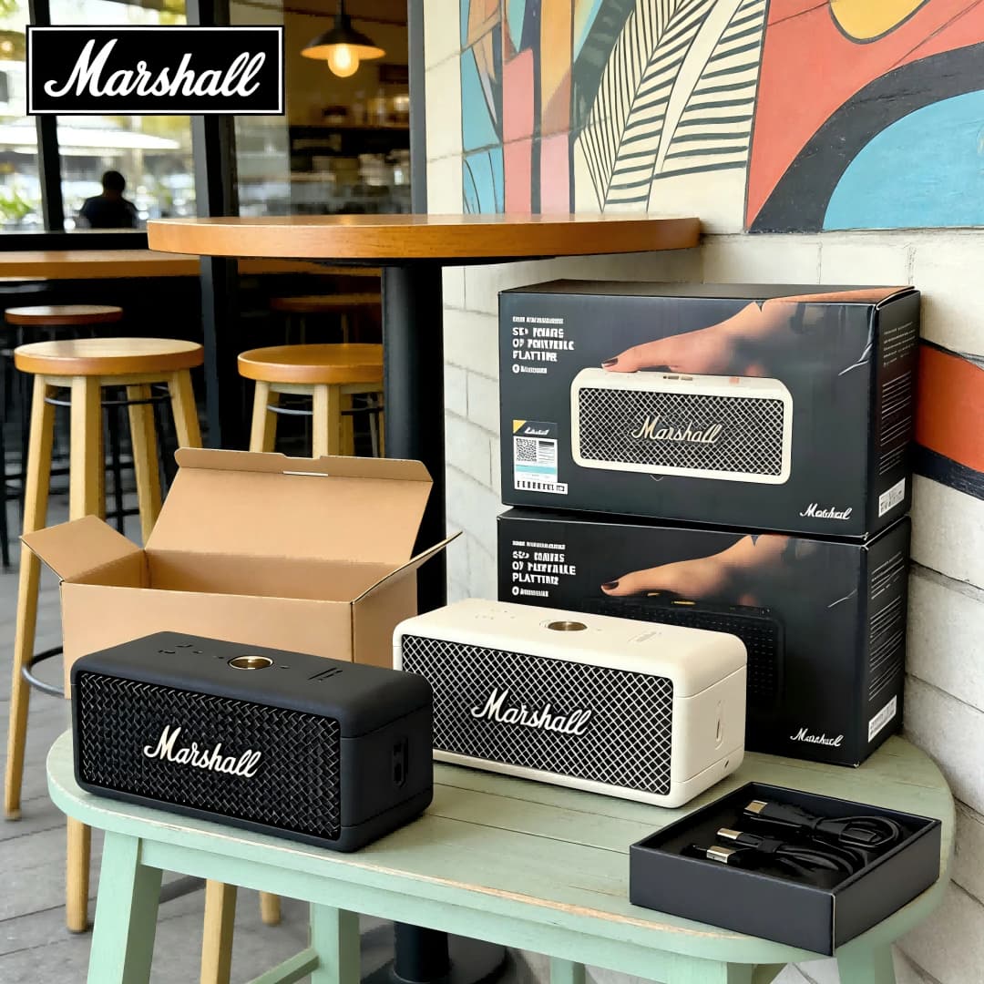 Marshall Emberton III 3 Wireless Bluetooth Speaker Deep Bass Stereo Sound Outdoor Portable Music Wireless Speaker - 6