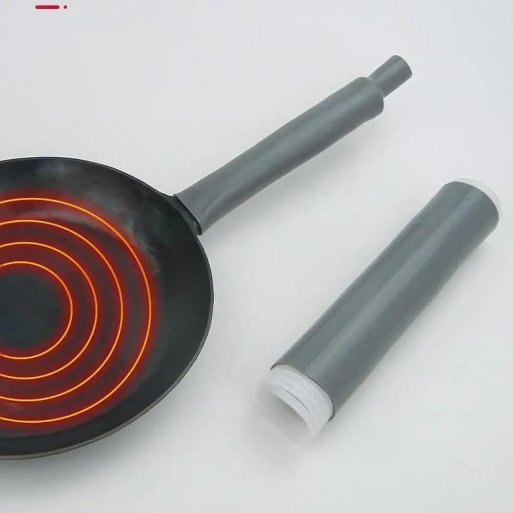 غطاء مقبض القدر مقاوم للحرارة حامي مقلاة جديدة غطاء مقبض ساخن غطاء مقبض المقلاة من المطاط جديد - 5