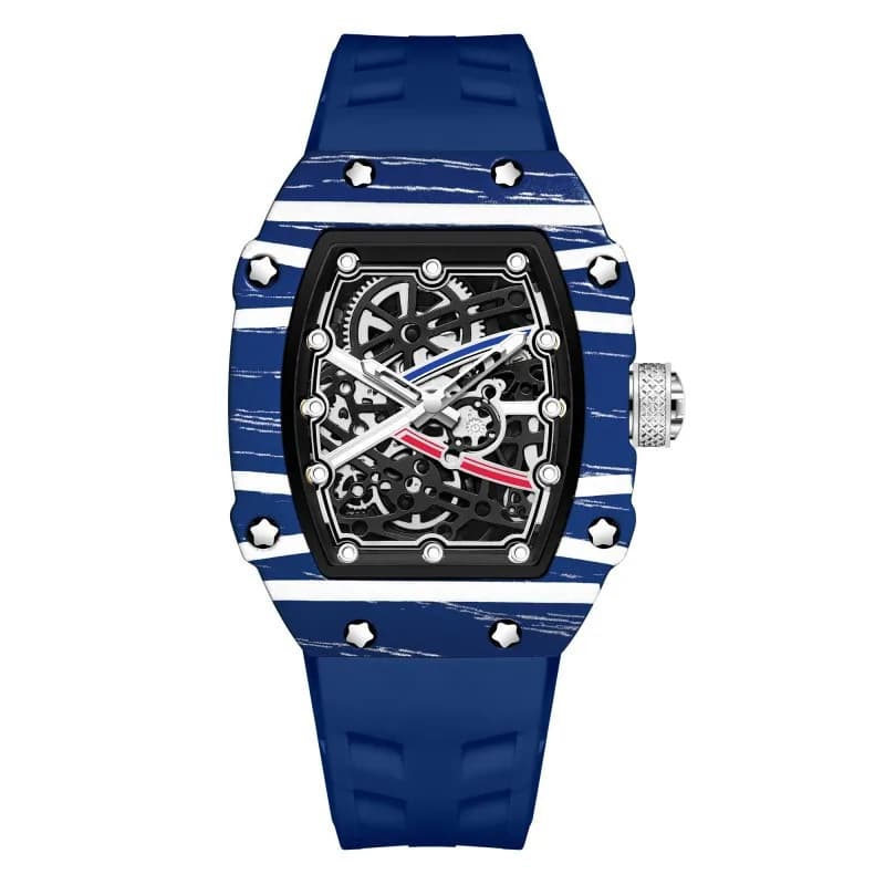 New Ultra-Thin Barrel-Shaped Men's Quartz Watch Stylish Personalized Fashionable Timepiece - 3