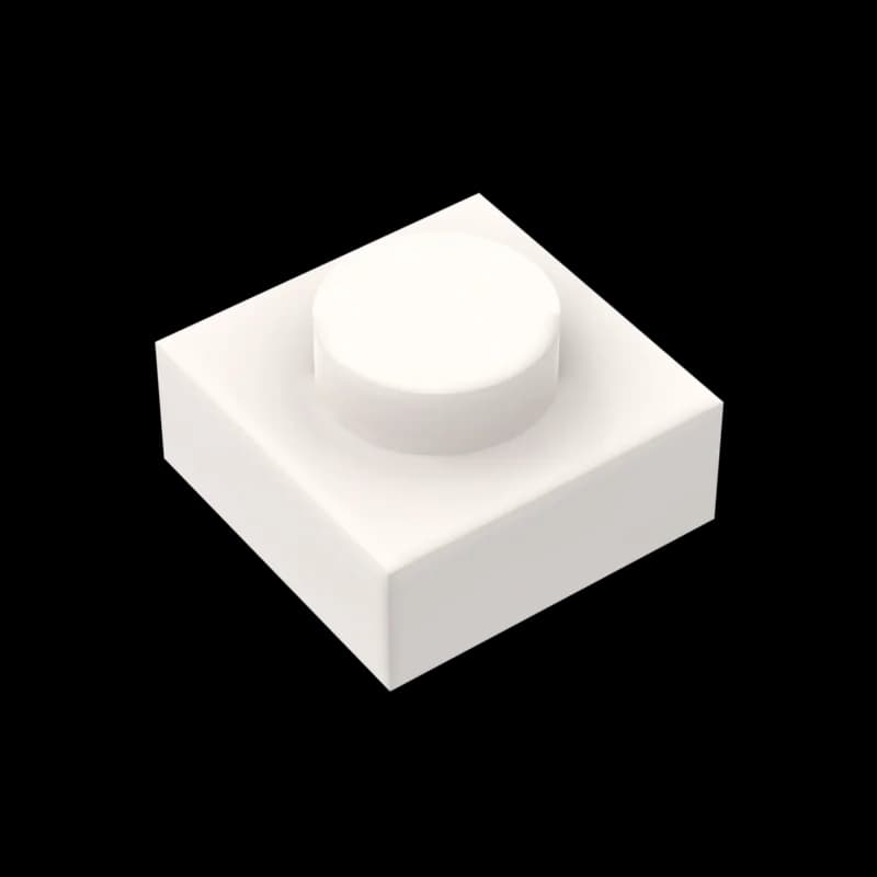 مجموعة بناء MOC 10 قطع 3024 لوحة 1x1 مع لوحة إضاءة تقنية وأحجية جزيئية هدايا أعياد ميلاد الأطفال - 2