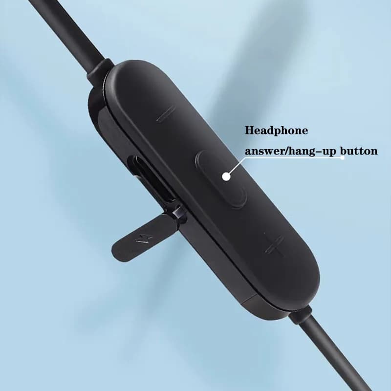 سماعات رأس بلوتوث لاسلكية معتمدة رسمياً من JBL T125، سماعات رياضية شبه داخل الأذن مع ميزة إلغاء الضوضاء ومكالمات ومغناطيسية - 3