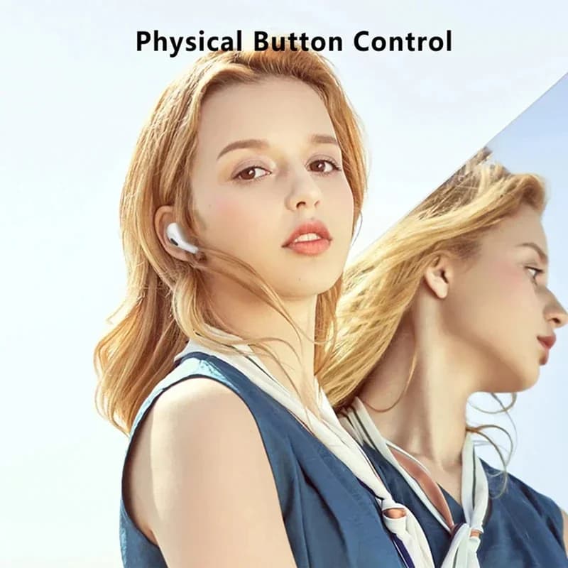 سماعات أذن لاسلكية أصلية من نوع 4C لـ AirPods Pro4، سماعات بلوتوث داخل الأذن، سماعات رأس للألعاب والرياضة، متوافقة مع الهواتف الذكية - 2