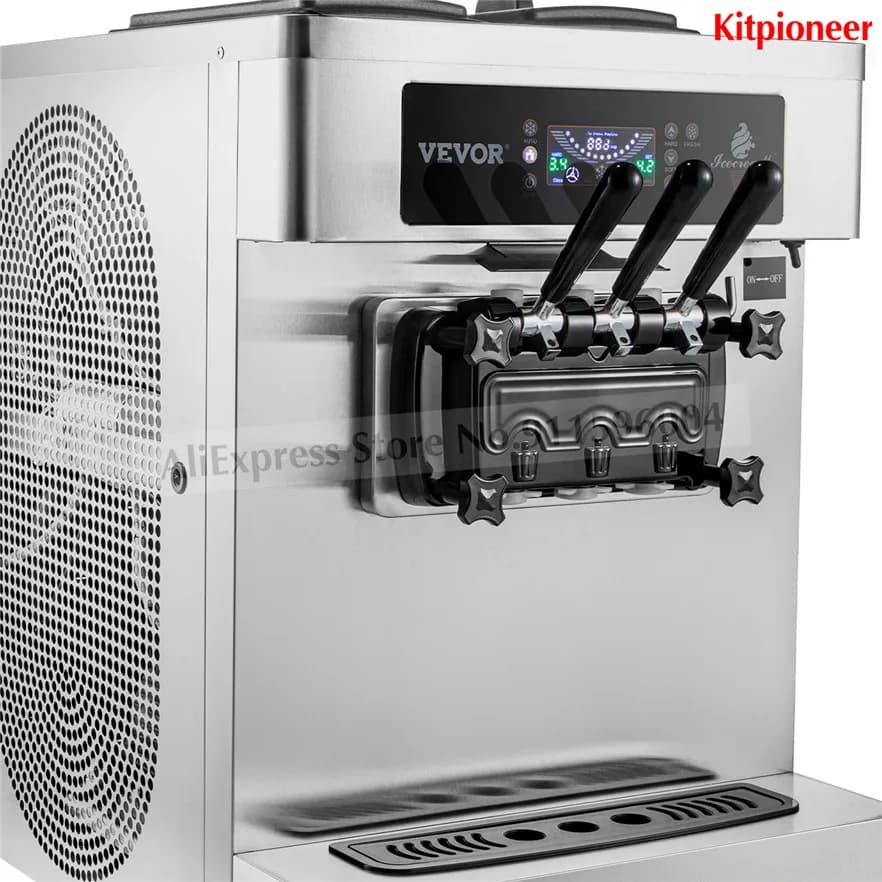 Vevor 22.2 سم قضيب دبوس أفقي للوحة الأمامية لماكينة صنع الآيس كريم YKF لذراع ماكينة الآيس كريم الناعم - 6