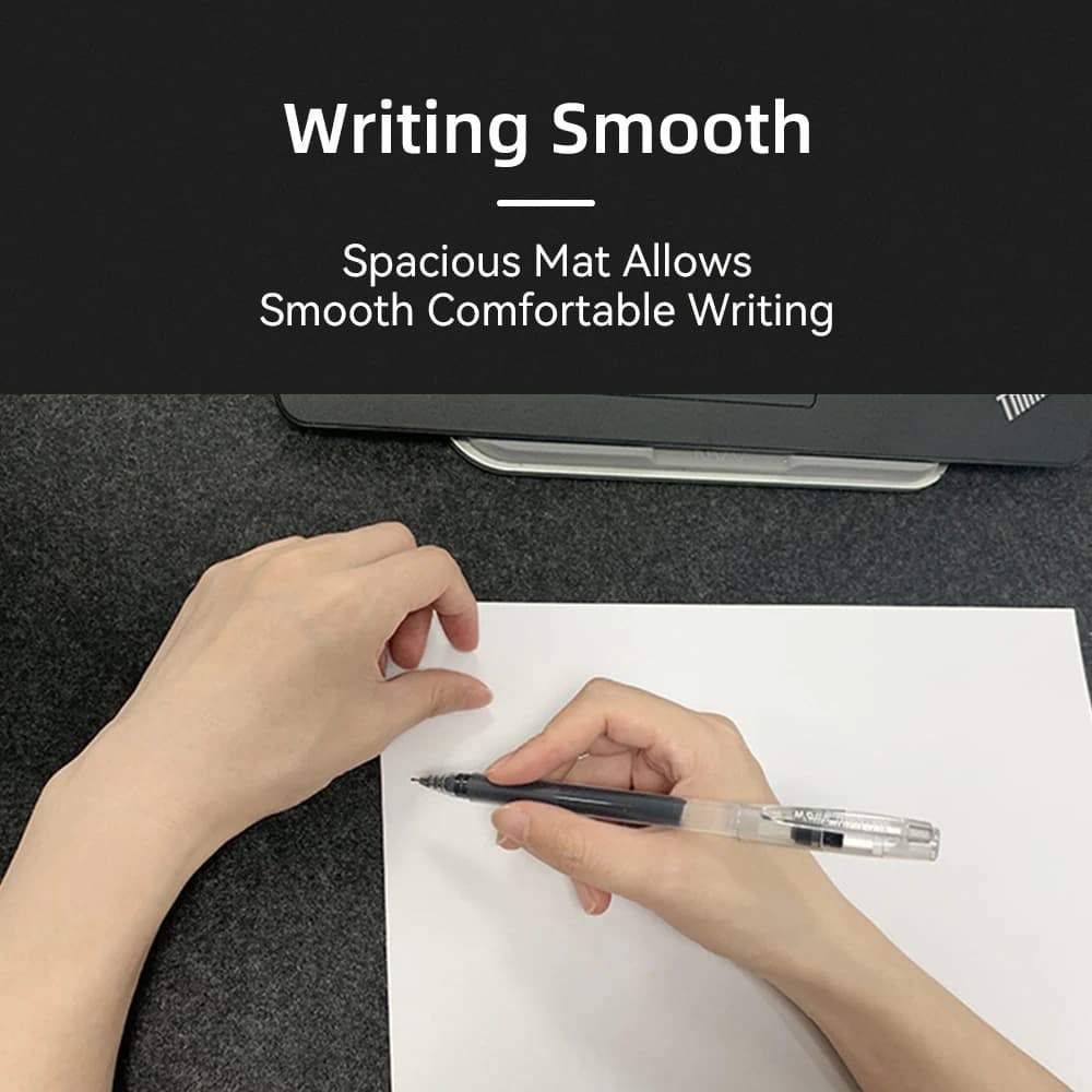 حامية مكتب كمبيوتر كبيرة الحجم، حصيرة من الصوف، قاعدة فأرة، وسادة لاب توب، حصيرة لوحة مفاتيح غير قابلة للانزلاق، إكسسوارات ألعاب - 3