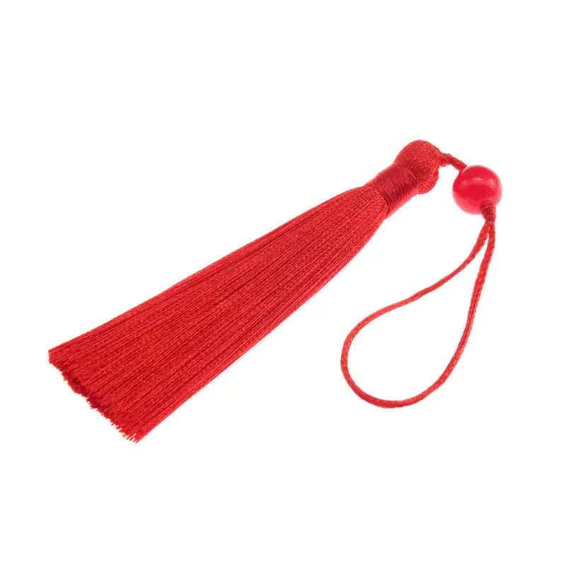 5 قطع شراشيب بوليستر للخياطة، إكسسوارات ستائر، تعليقات مفاتيح، أحزمة هواتف، زينة تعليقة، حواف زخرفية لصناعة المجوهرات والحرف اليدوية - 3