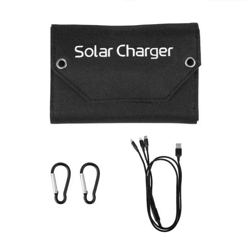 4/6-Fold 100W 80W 60W Foldable Solar Panel  USB 5V Solar Charger Portable Solar Cell  for Camping Hiking Car - 5