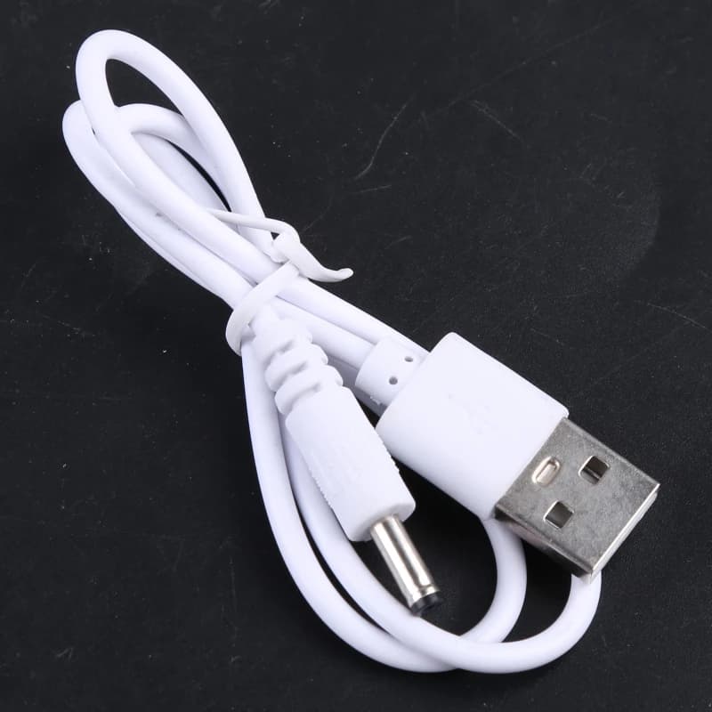 1Pc Power Cable USB to DC 3.5 X 1.35mm Straight Jack Charger Adapter Connector Cable for Router TV Box Table Lamp