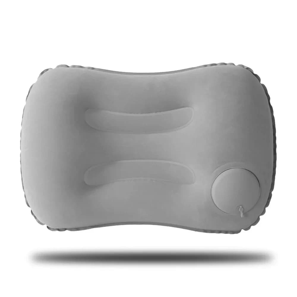 Portable Comfortable Inflatable Pillow, Camping Pillow, Pool Pillow, Ultra Soft Car Pillow for Neck and Lumbar Support - 3