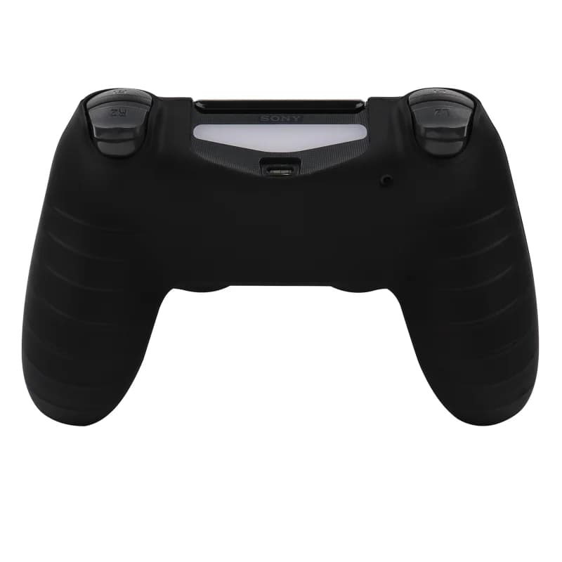 غطاء تحكم من السيليكون الناعم بنقش ليزر لجهاز Playstation 4 غطاء وحدة تحكم PS4 مع أغطية قبضة عصا التحكم - 2