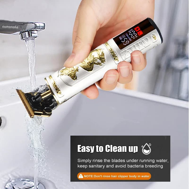جديد ماكينة قص الشعر للرجال ماكينة حلاقة كهربائية لقص اللحية والشارب - 6