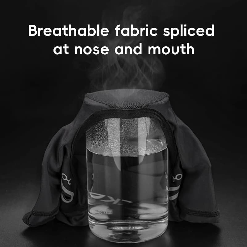 قبعة دراجات صيفية من ROCKBROS، قناع وجه بارد، حماية من الأشعة فوق البنفسجية، وشاح تنزه للدراجات، قبعة من حرير الثلج، غطاء وجه، بطانة خوذة دراجات رياضية - 5