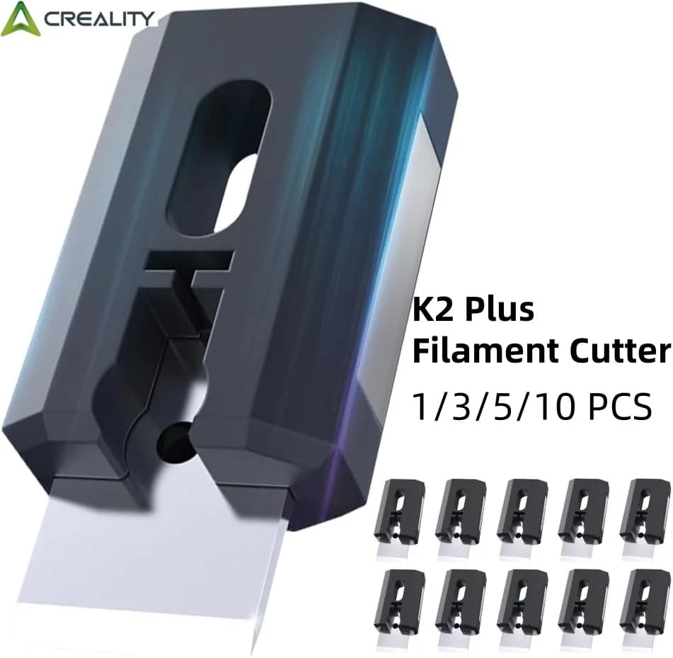 Creality Original K2 Plus Combo Filament Cutter, High Durability and Quick Replacement Filament Cutter Module for 3D Printers
