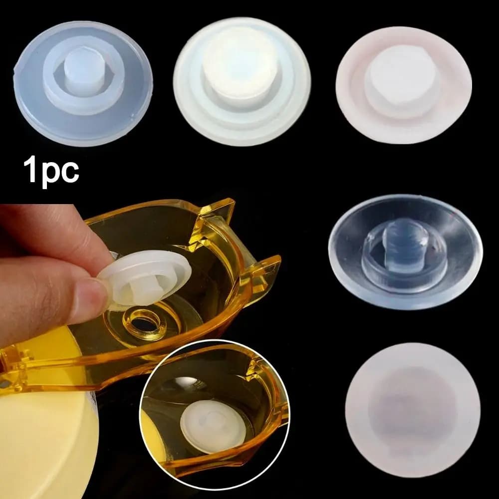 Universal Bottle Lid Plug Replacement Cup Lid Anti-leakage Stopper Non Spill Plug Silicone Water Bottle Accessory - 4