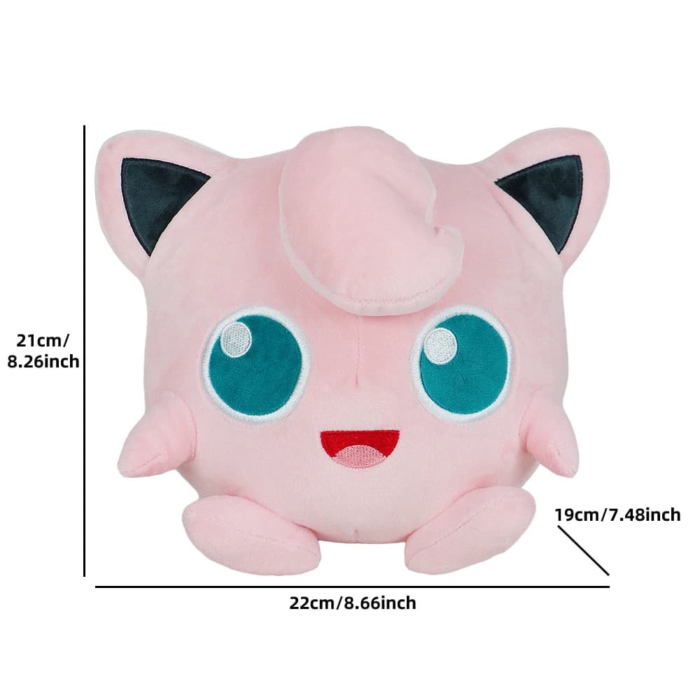 Jigglypuff Pokémon ألعاب قطيفة ، أنيمي لطيف ، حيوانات محشوة لينة ، دمى ، هدايا عيد ميلاد ، أطفال ، ديكور منزلي ، أصلي - 6