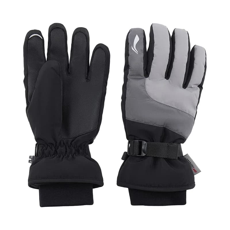 Li-Ning Unisex Sports Style Gloves Fleece Winter Polyester Touchscreen LiNing Windproof Thermal Gloves ASGV015 - 3