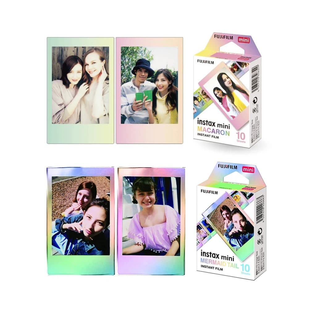 10/20 Sheet Fujifilm Instax Mini Film Mermaid Tail + Macaroon Instax Mini 12 Color Films For Fuji Instant Mini 11 7s 70  Camera - 3