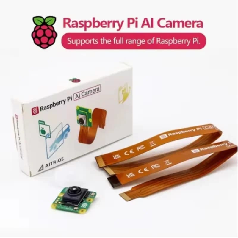 Official Original Raspberry Pi AI Camera with Sony IMX500 AI sensor and RP2040 MCU - 3