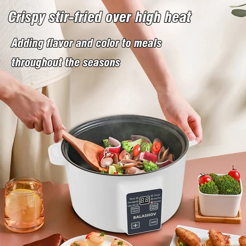 220V Household Multi Cookers 3.5L Electric Cooker Non-stick Cooking pot Hot Pot Smart Rice cooker Cooking Appliances - 5