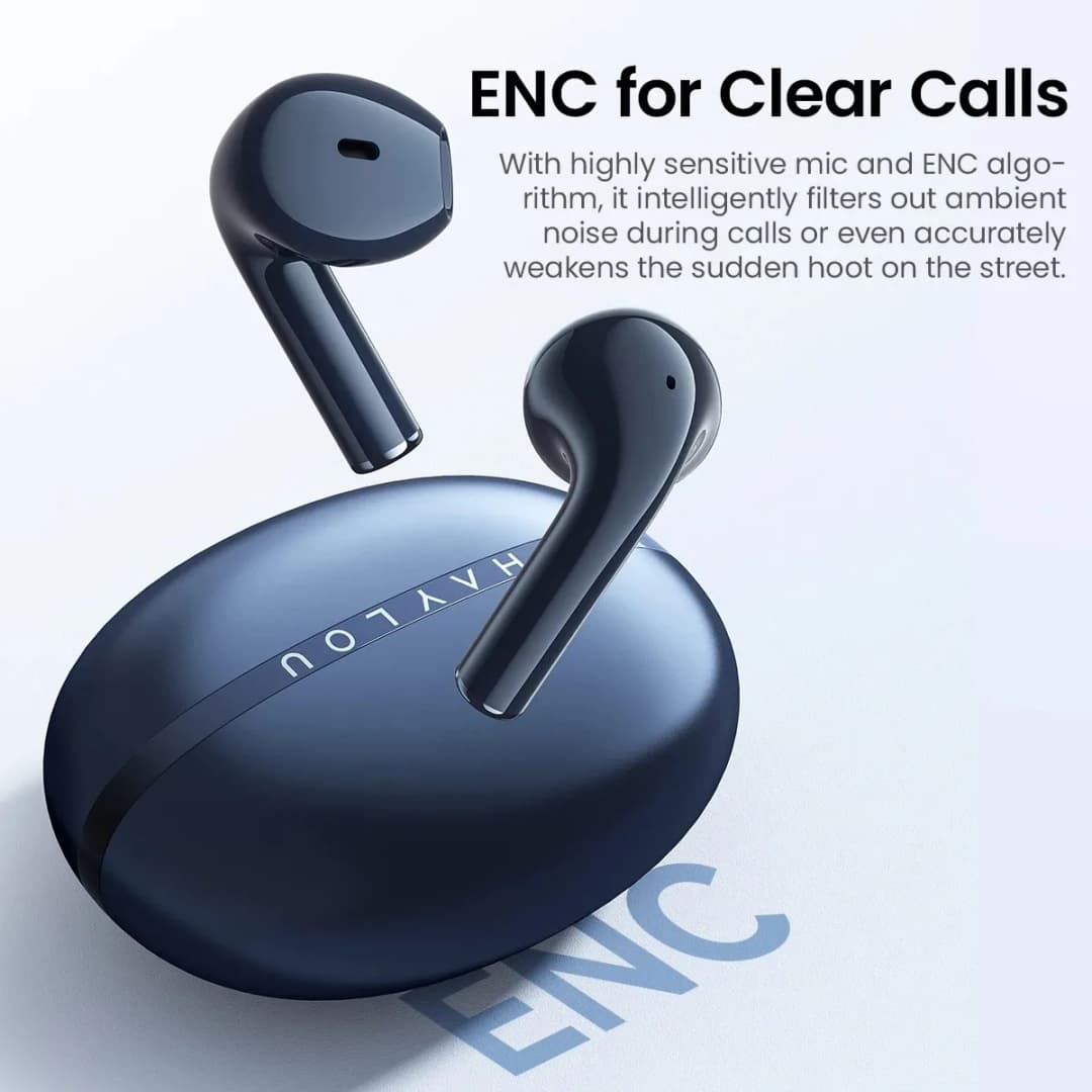 HAYLOU X1 2023 TWS Bluetooth 5.3 Earphones Wireless Gaming Headset IPX4 Waterproof Earbuds with Extended Battery Life - 2