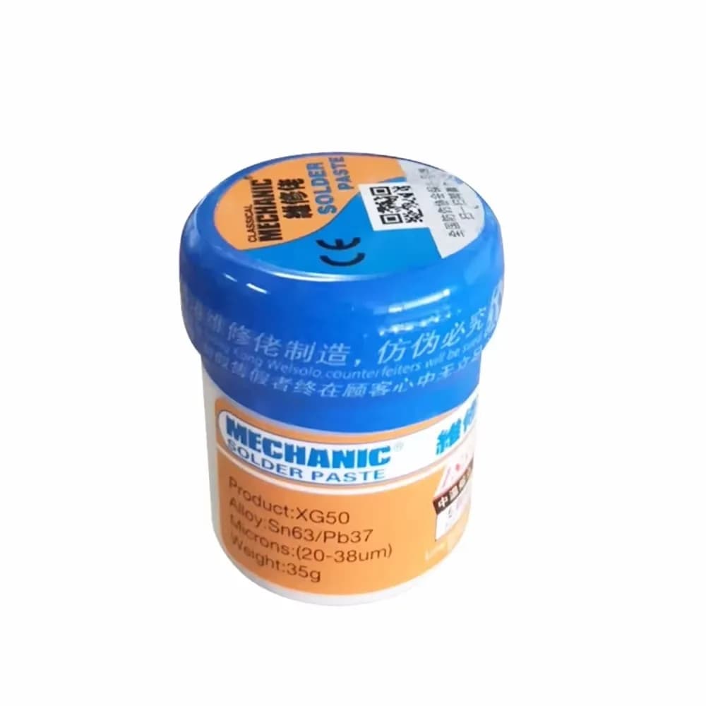MECHANIC سلسلة XG معجون لحام قصدير 183℃ صديق للبيئة فلوكس لحام لإصلاح IC CPU BGA SMD الهاتف المحمول - 5