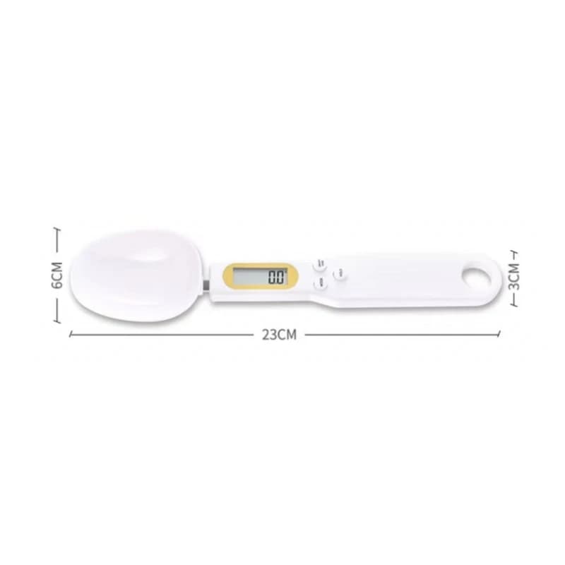 Weighing Spoon Scale Home Kitchen Tool Electronic Measuring Coffee Food Flour Powder Baking LCD Digital Measurement adjustable - 6