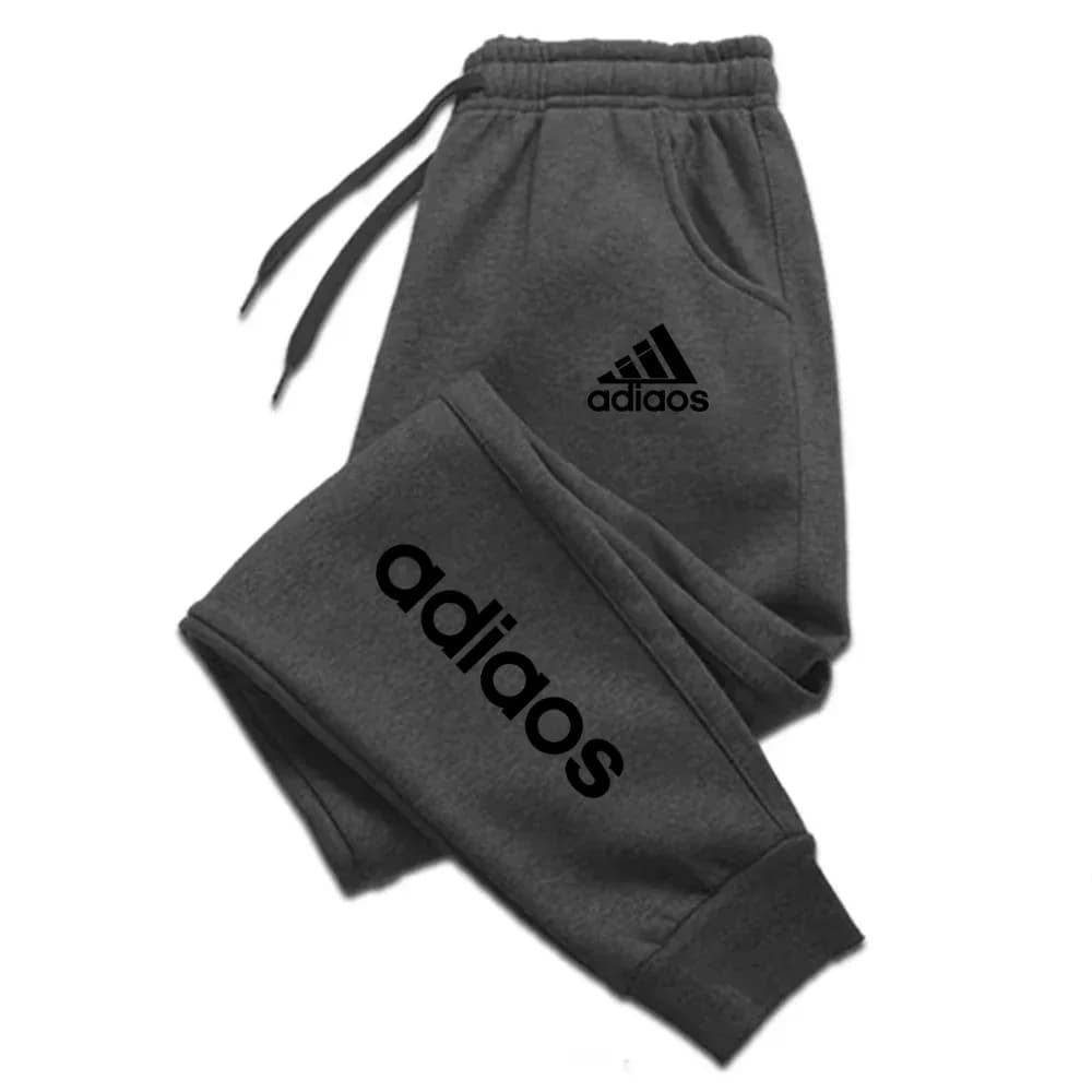 Men's sweatpants, trendy  autumn and winter sports pants, jogging fitness running pants, casual, trendy, comfortable and fas - 5