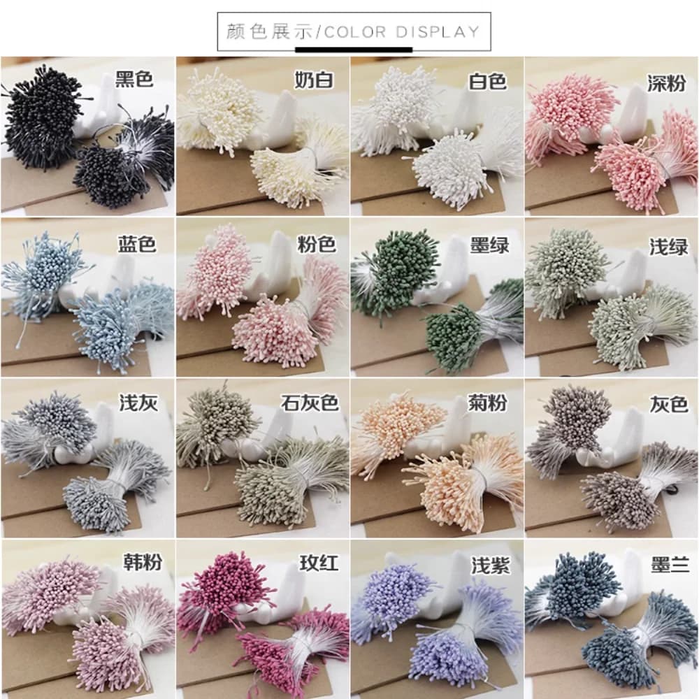 360 قطعة، 2 مم، زهرة اصطناعية، سداة، خيارات متعددة، لؤلؤ صغير، أزهار، مسدس DIY، إكسسوارات زفاف، ديكور منزلي