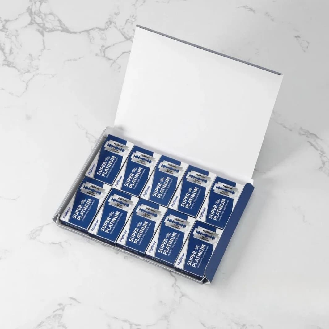 Razor Blades For Barbers,Double Edge Razor Blades,Men´s Safety Razor Blades For Shaving,Stainless Steel Professional Barber Tool - 2