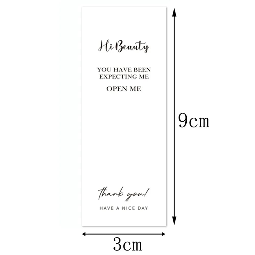 100pcs/roll Thank You Sticker Seal Labels Small Business Gift Decor Sticker Package Sticker This Package Is Happy To See You Too - 3