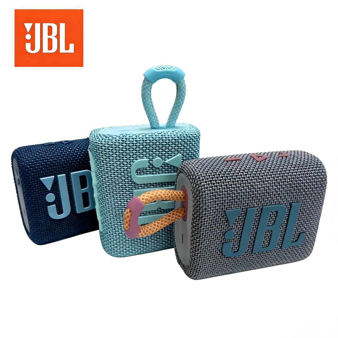 سماعة بلوتوث لاسلكية أصلية JBL GO 3، محمولة، مقاومة للماء، مناسبة للرياضة الخارجية والحفلات، سماعة باس JBL GO3 - 2