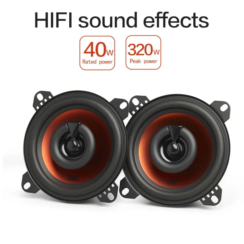 JBL car audio speaker 4-inch coaxial speakers 2-way stereo speakers car subwoofer full-frequency tweeter and midrange - 4