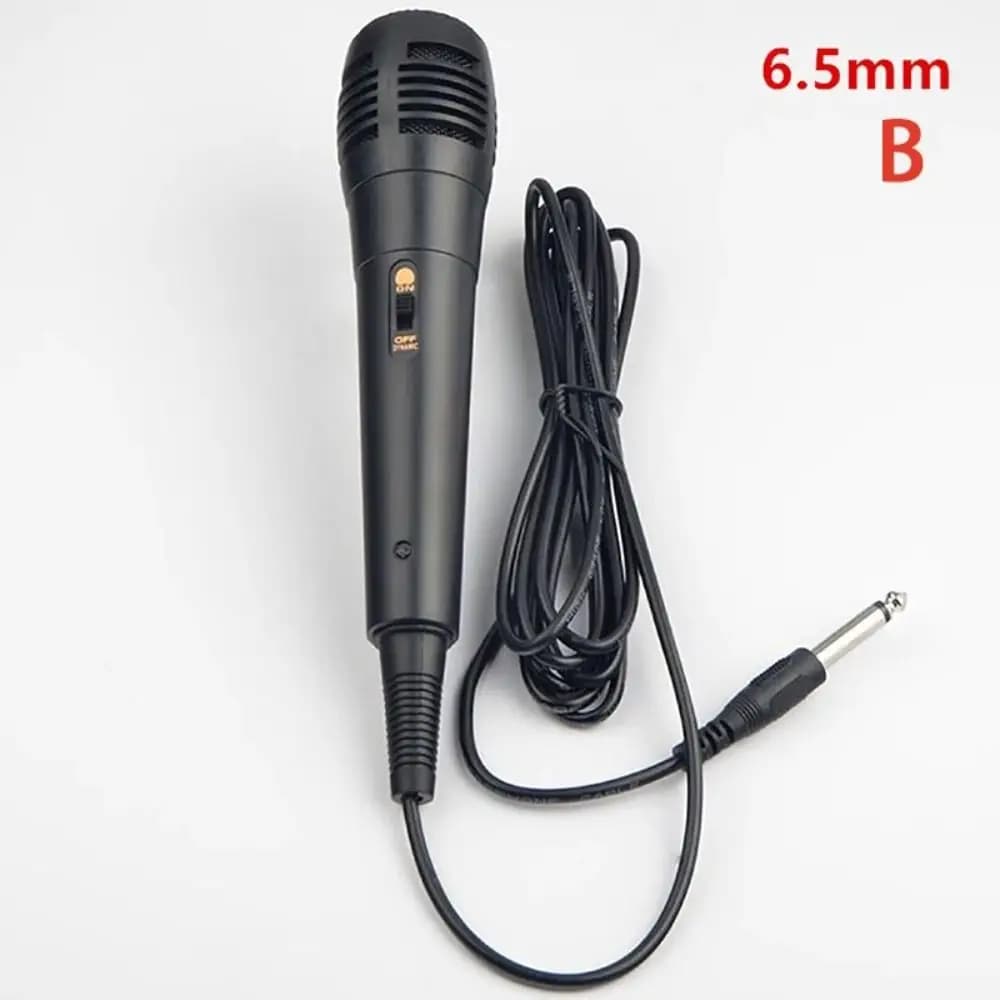 New Professional Dynamic Microphone Integrated Black Vocal Mic Portable Wired Karaoke Recording - 4