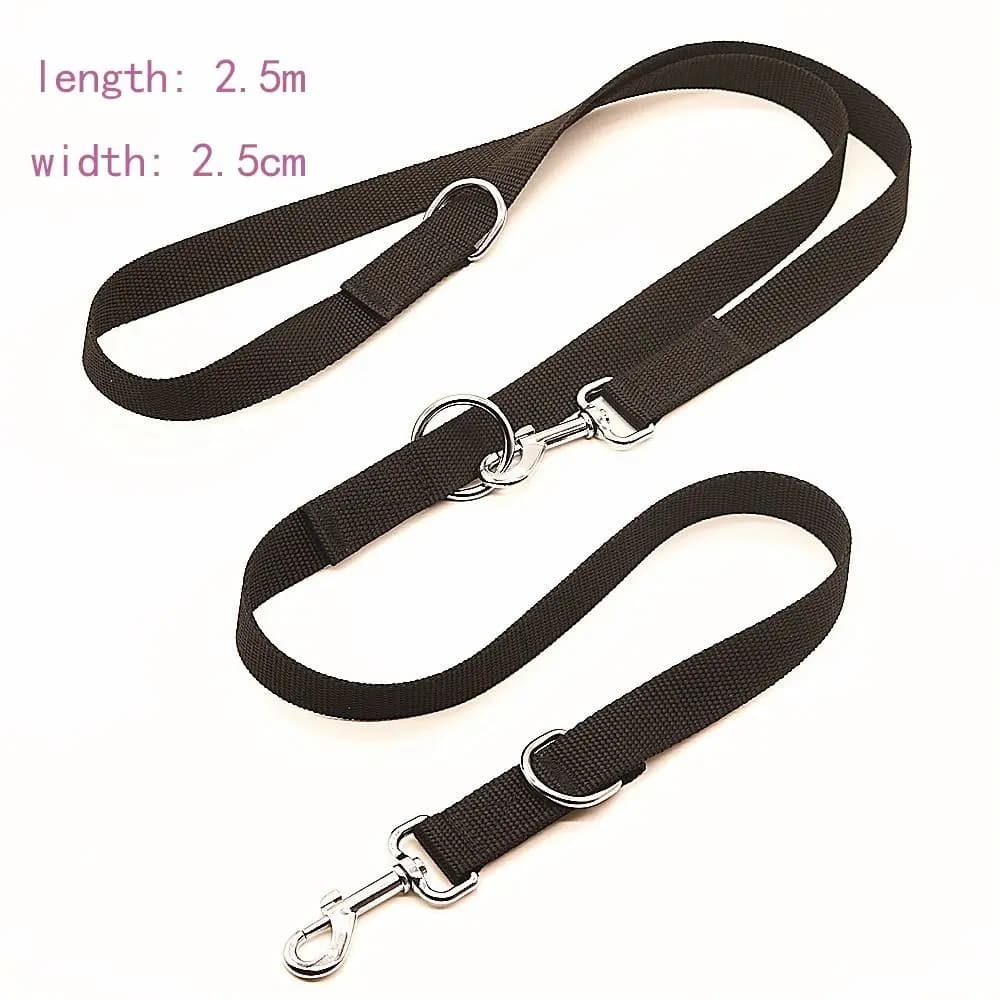 Adjustable Dogs Walking Training Lead Police Style Control Dog Lead Leash Dog Chain Dog Leashes Safety Pet Leashes - 6