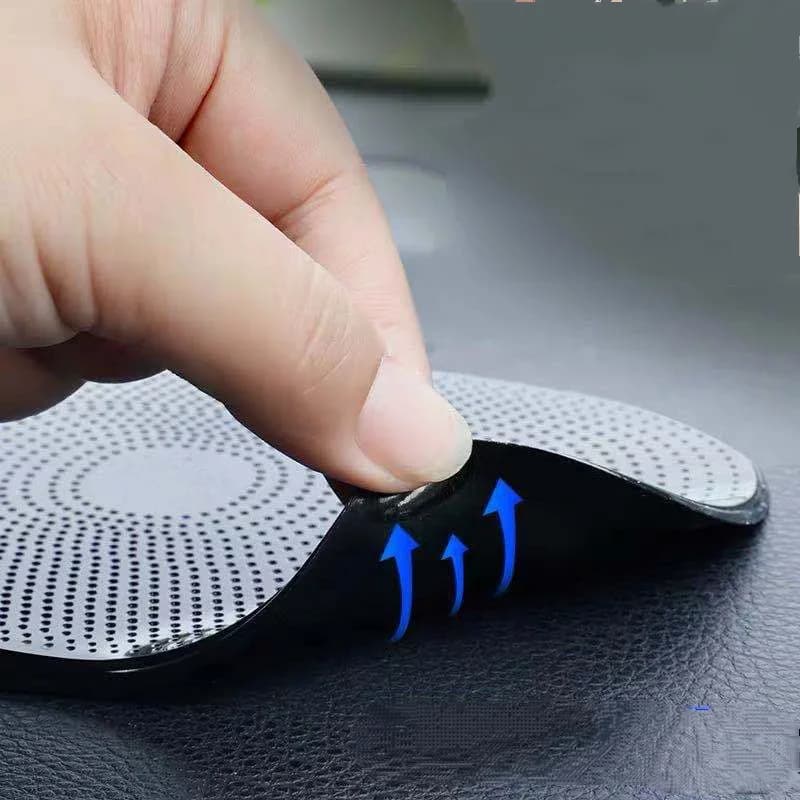 Car Non-Slip Mat Magic Anti-Slip Slide-Proof Pad Dashboard Sticky Dash Adhesive Cell Phone Mobile Holder Black Silicone Mat 2025 - 3