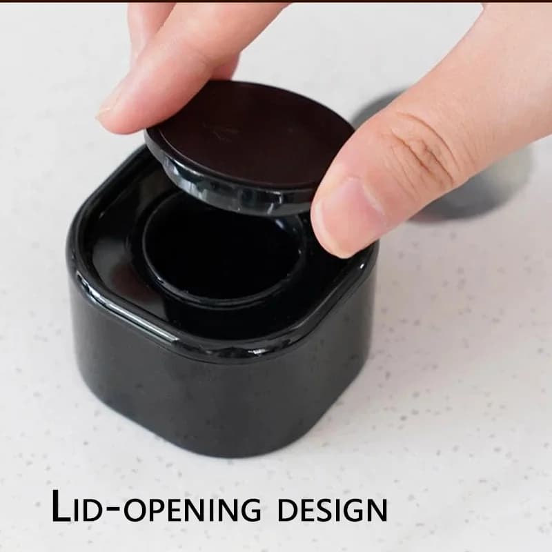 مرذاذ حبوب قهوة بقاعدة مغناطيسية، زجاجة رش أوتوماتيكية مضادة للكهرباء الساكنة، إكسسوارات قهوة عملية محمولة وقابلة لإعادة الشحن - 4