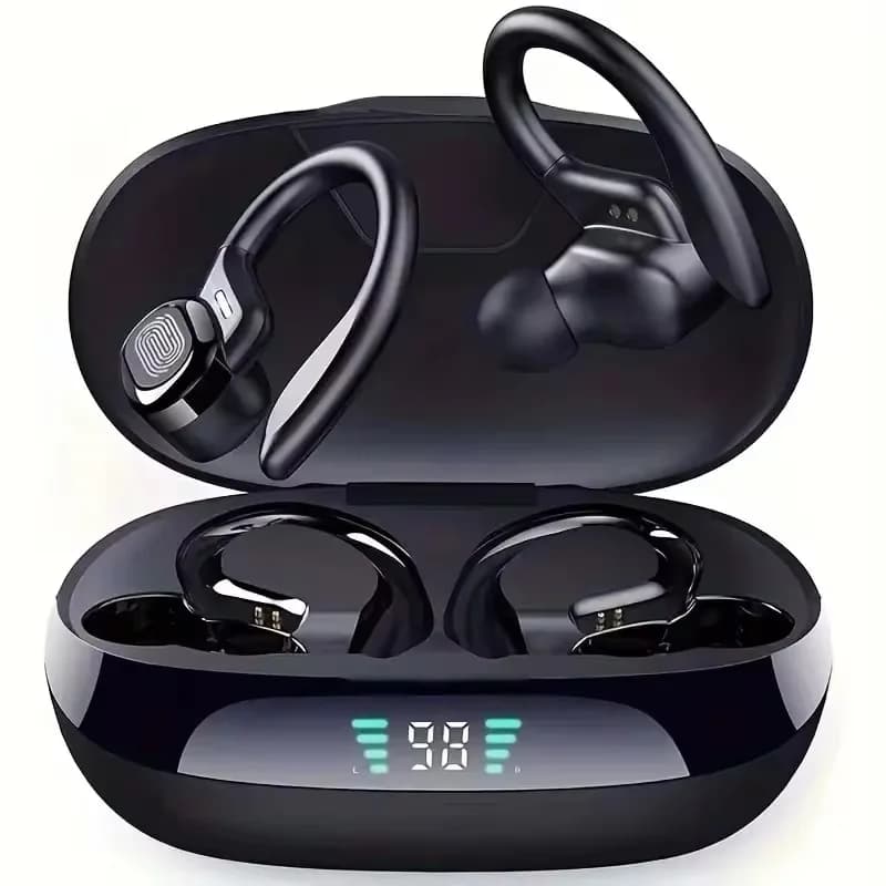 SP16 Wireless Earphones Ture Wireless Earbuds Ear Hook Sports HiFI Stereo Waterproof Headset With Mic TWS Headphone - 6