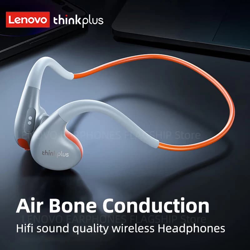 Original Lenovo X7 Air Conduction Headphone Wireless Bluetooth 5.3 Earphones Bone Conduction Sports Headset Outdoor EarHook Mic - 2