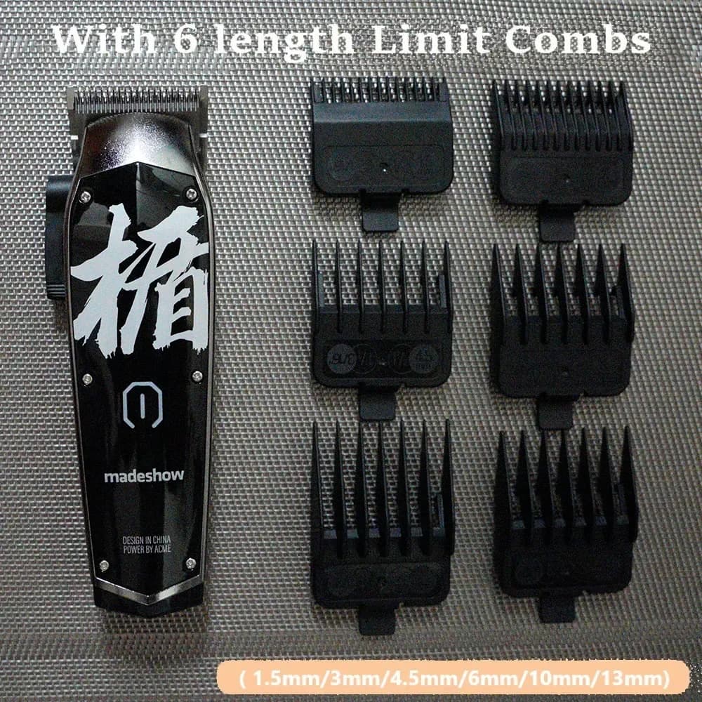 Madeshow M10 Professional Hair Clippers Hair Trimmer for Men Adjustable Cordless Hair cutting Machine For Barbers Beard Trimmer - 2