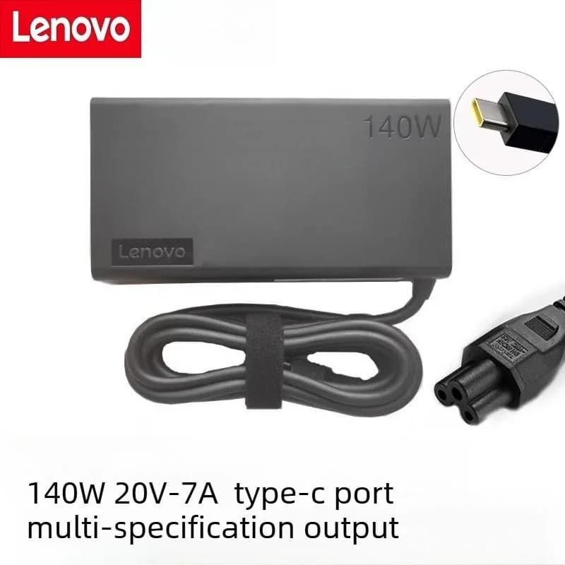 Lenovo 140W 20V-7A Laptop Power Adapter Type-C Interface Suitable for Xiaoxin PRO16 YOGA I9 THINKBOOK