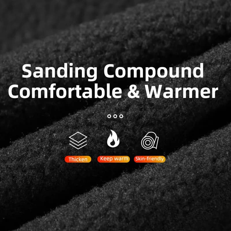 ROCKBROS قناع وجه كامل وشاح دافئ للشتاء بالاكلافا بطانة خوذة صيد تزلج تسلق قناع دراجة مقاوم للرياح قابل للتنفس غطاء رأس - 2