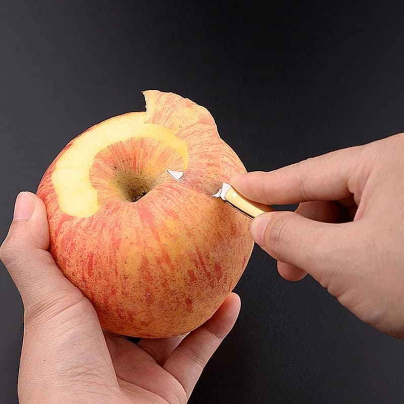 سكين جيب صغير سلسلة مفاتيح من النحاس قلادة من الفولاذ المقاوم للصدأ شفرة تقطيع أداة خارجية سكين طي محمول لفتح الصناديق - 5