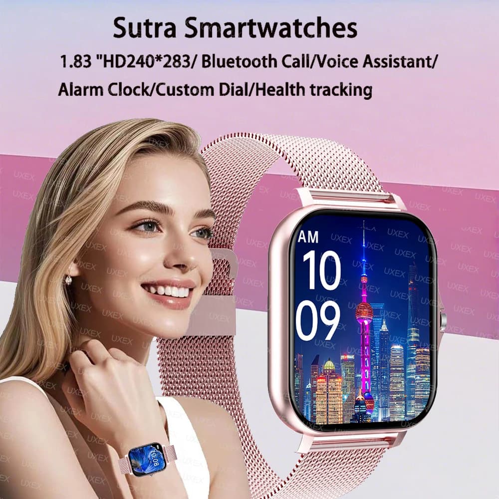 ساعة LAXASFIT Y13 Pro Max الذكية 2026، شاشة لمس كاملة، ساعة رياضية للياقة، مكالمات بلوتوث، هدية مثالية - 2