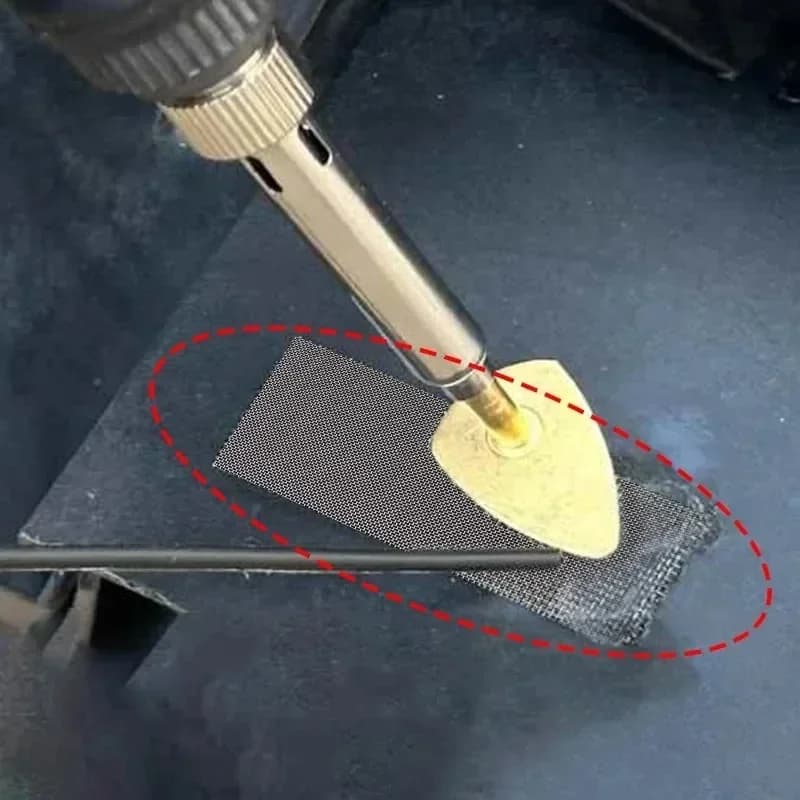 5/10/15/20PCS Stainless Steel Repair Mesh Hole Crack Patches Trimmable Welding Wire Mesh Car Bumper Repair Welding Accessories - 3