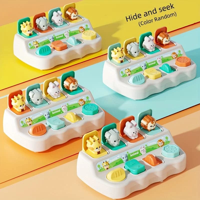 ألعاب حيوانات مونتيسوري المنبثقة وعلب التعلم - تعزيز المنطق والمهارات الحركية، مناسبة كهدايا أعياد ميلاد الأطفال - 5