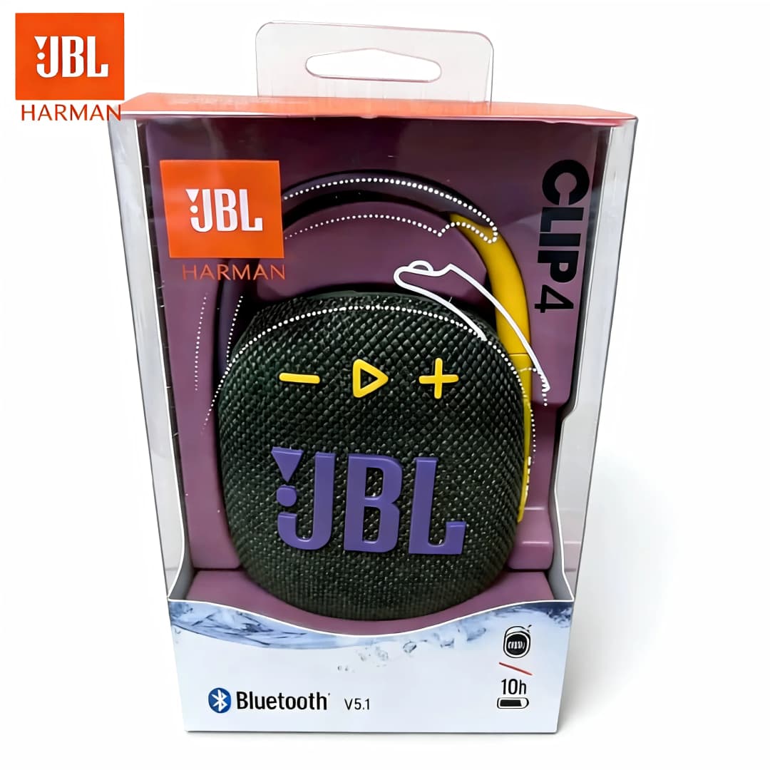 سماعة JBL CLIP 4 بلوتوث لاسلكية مع مشبك أنيق للتخييم والسفر ومضخم صوت صغير خارجي لاسلكي - 3