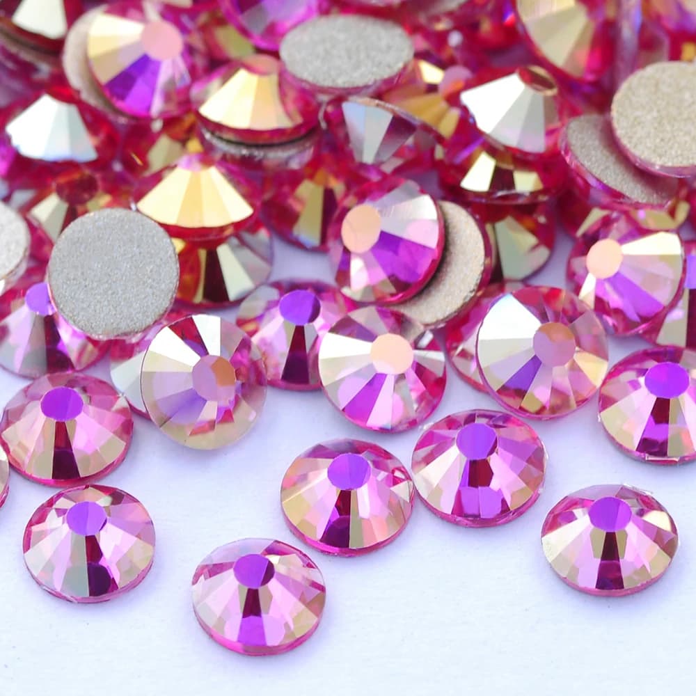 YANRUO 2058 Top Non Hotfix Flat Back Rhinestones Glass DIY Cold Fixation Nail Art Decorations Stones And Crystals Strass Crafts - 5