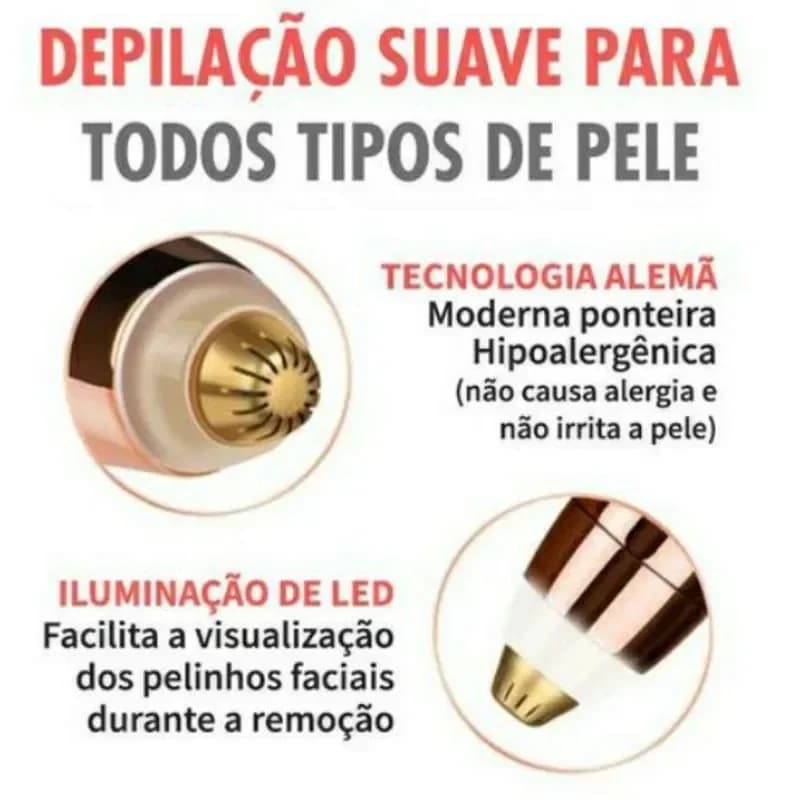 Electric Eyebrow Trimmer Electric Face Eyebrow Hair Trimmer Mini Portable Women Body Shaver Remover Blade Eye Rechargeable - 4